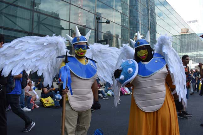 Bild für den Artikel mit dem Titel „Das spektakulärste Cosplay des ersten Tages der New York Comic Con“.